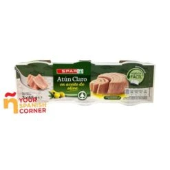 Atún Claro En Aceite De Oliva Spar 3x65g.