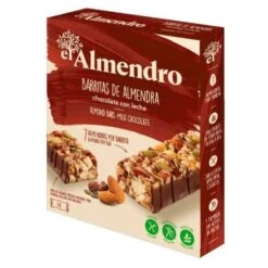 BARRITAS DE ALMENDRA CHOCOLATE CON LECHE 100G EL ALMENDRO