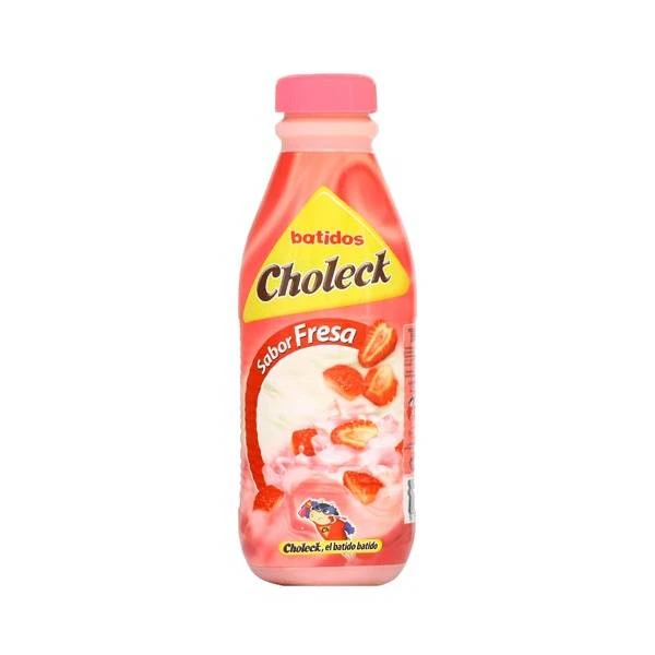 Batido Sabor Fresa CHOLECK 1l. 3 Batido Sabor Fresa CHOLECK 1l.
