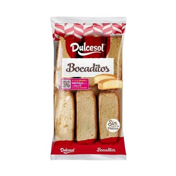 Bocaditos DULCESOL 243 Gr 12 Ud. 3 Bocaditos DULCESOL 243 Gr 12 Ud.