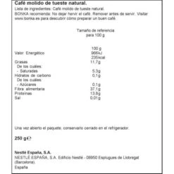 Café Molido Natural BONKA 250g. 7 Café Molido Natural BONKA 250g. -Alimentación Especializadas Tienda cafe bonka natural 1 2