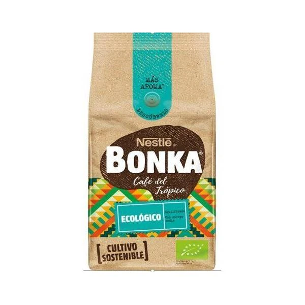 Café Del Trópico Molido Ecológico BONKA 220g. 3 Café Del Trópico Molido Ecológico BONKA 220g.