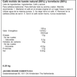 Café Molido Mezcla Gran Aroma MARCILLA 250g. 7 Café Molido Mezcla Gran Aroma MARCILLA 250g. -Alimentación Especializadas Tienda cafe molido mezcla gran aroma 250g marcilla 2