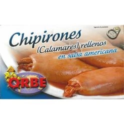 Chipirones Rellenos En Salsa Americana ORBE 111g.