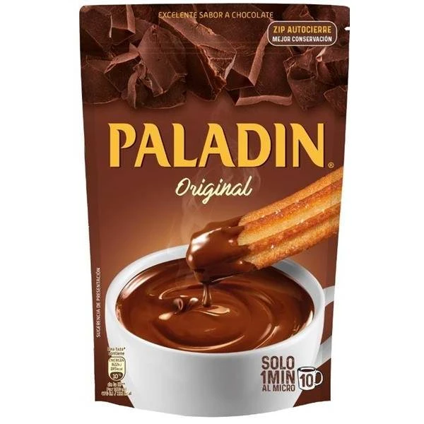 Chocolate A La Taza PALADÍN Bolsa 340g. 3 Chocolate A La Taza PALADÍN Bolsa 340g.