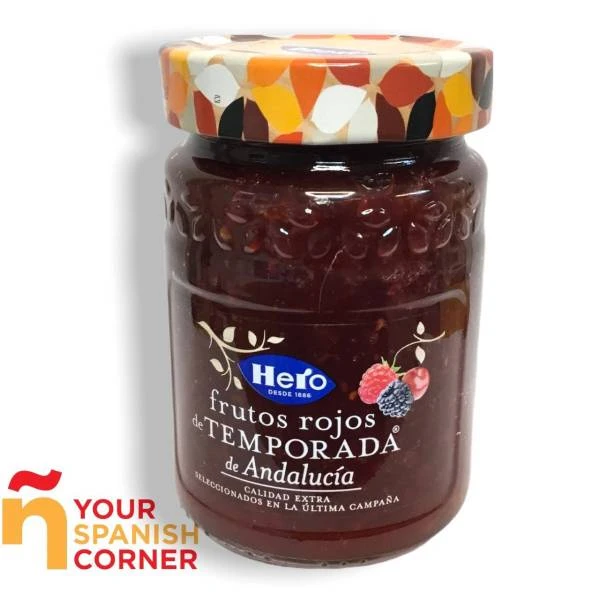 Mermelada De Frutos Rojos De Temporada HERO 350g. 3 Mermelada De Frutos Rojos De Temporada HERO 350g.