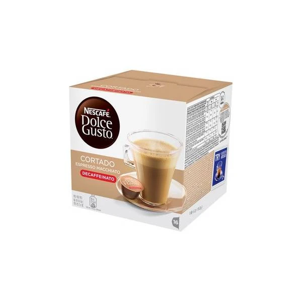 Nestlé® Café Cortado Espresso Manchado Descafeinado DOLCE GUSTO NESCAFÉ 16 Cápsulas 3 Nestlé® Café Cortado Espresso Manchado Descafeinado DOLCE GUSTO NESCAFÉ 16 Cápsulas
