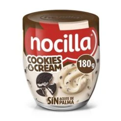 Crema De Cacao Cookies Cream NOCILLA 180 Gr.