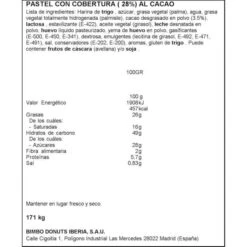 DONETTES CLÁSICOS 8 BIMBO -Alimentación Especializadas Tienda donettes clasicos 81 bimbo 1