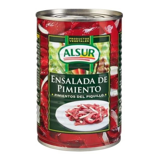 Ensalada De Pimientos Del Piquillo ALSUR 410g. 3 Ensalada De Pimientos Del Piquillo ALSUR 410g.
