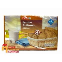 GALLETA TOSTADA 4X200G SPAR 800GR