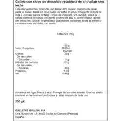 Galletas Choco Bom Con Leche GULLÓN 200 G. 5 Galletas Choco Bom Con Leche GULLÓN 200 G. -Alimentación Especializadas Tienda galletas choco bom con leche gullon 200 g 1