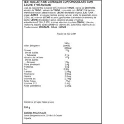 Galletas Dinosaurus Choco Leche ARTIACH 255 Gr 7 Galletas Dinosaurus Choco Leche ARTIACH 255 Gr -Alimentación Especializadas Tienda galletas dinosaurus choco leche artiach 255 grg 2