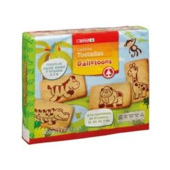 GALLETAS TOSTADAS CON ANIMALES "SPAR" (600 G)