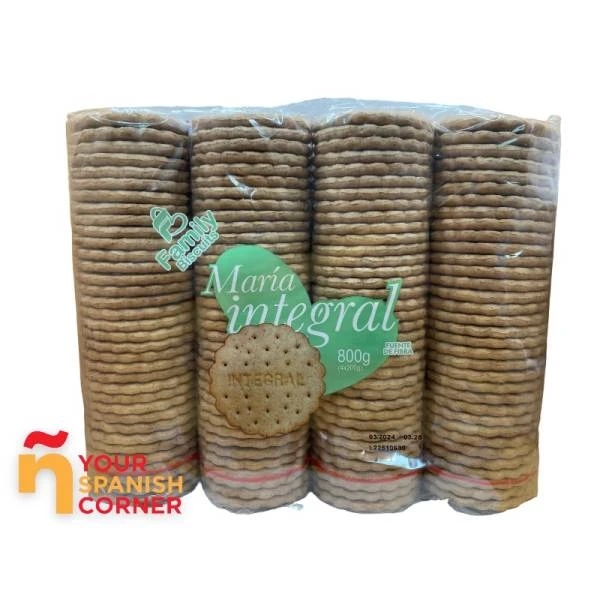 Galletas María Integral Mamily Biscuits 800 G. 3 Galletas María Integral Mamily Biscuits 800 G.