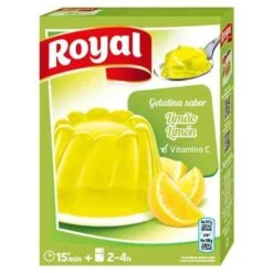 Gelatina Sabor Limón ROYAL 2x57g.
