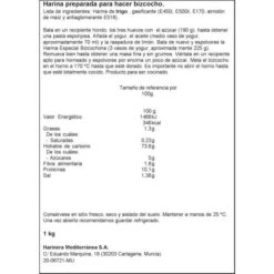 Harina De Trigo Bizcochona HARIMSA 500g. -Alimentación Especializadas Tienda harina bizcochona trigo harimsa 1