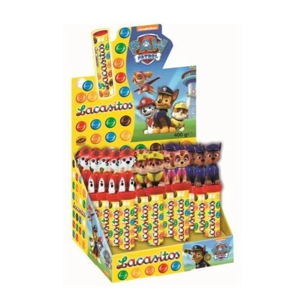 Lacasitos Patrulla Canina LACASA 20g. 3 Lacasitos Patrulla Canina LACASA 20g.