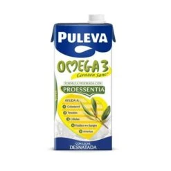 Leche Desnatada Omega 3 PULEVA 1l.