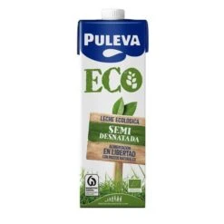 Leche Semidesnatada ECO PULEVA 1l.