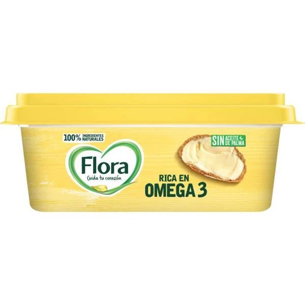 Margarina FLORA 225g. 3 Margarina FLORA 225g.