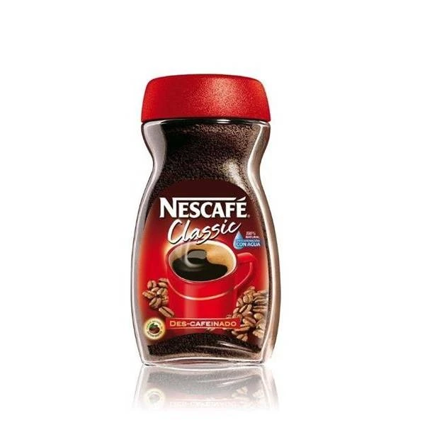 Nestlé® Café Soluble Descafeinado NESCAFÉ Classic NESTLÉ 100g. 3 Nestlé® Café Soluble Descafeinado NESCAFÉ Classic NESTLÉ 100g.