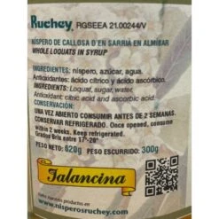 Alimentación Especializadas Tienda -Alimentación Especializadas Tienda nispero en almibar ruckey 620g 1