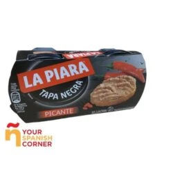 Paté Tapa Negra Picante LA PIARA 2x73g.