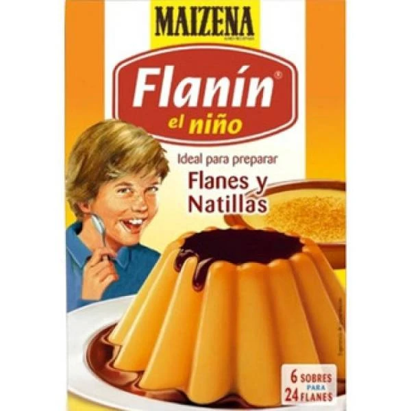 Flanes Y Natillas FLANÍN EL NIÑO MAIZENA 6x32g. 3 Flanes Y Natillas FLANÍN EL NIÑO MAIZENA 6x32g.