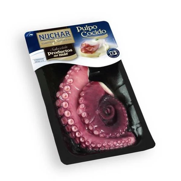 Pulpo Cocido NUCHAR 200g. 3 Pulpo Cocido NUCHAR 200g.