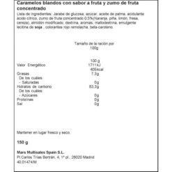 Caramelos Blandos De Frutas SUGUS 150g. -Alimentación Especializadas Tienda sugus 2