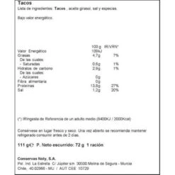 Tacos De Potón En Salsa Gallega NOLY 111g 5 Tacos De Potón En Salsa Gallega NOLY 111g -Alimentación Especializadas Tienda tacos de poton en salsa gallega noly 111g 1