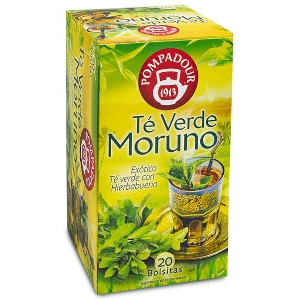 Té Verde Moruno POMPADOUR 35 G 3 Té Verde Moruno POMPADOUR 35 G