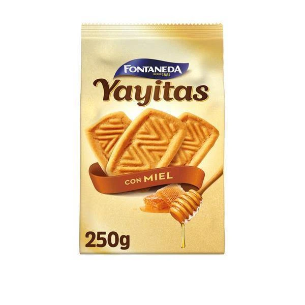 Galletas Yayitas Con Miel FONTANEDA 250 G 3 Galletas Yayitas Con Miel FONTANEDA 250 G