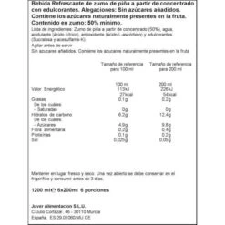 Alimentación Especializadas Tienda -Alimentación Especializadas Tienda zumo de pina disfruta 6x200ml juver 1